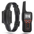 3280FT Dog Training Collar IP67 Waterproof Pet Beep Vibration Electric Shock Collar 3 Channels Rechargeable Transmitter Receiver Trainer with Flashlig - Majestic Pet Kingdom