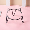 Ceramic Pet Bowl High Foot Neck Protection Snacks Anti-black Chin Oblique Mouth - Majestic Pet Kingdom