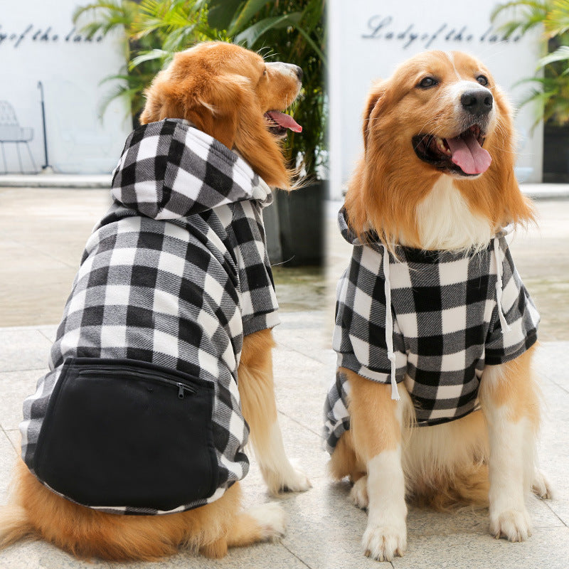 Fashion Pet Dog Simple Zipper Pocket Sweater - Majestic Pet Kingdom