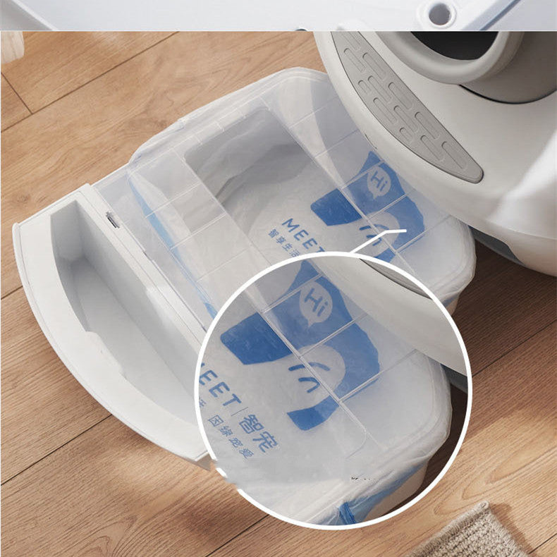 Automatic Self-Cleaning Enclosed Smart Wi-Fi Cat Litter Box - Majestic Pet Kingdom