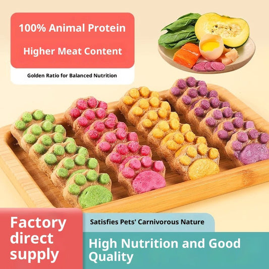 Wholesale Freeze-Dried Bone-and-Meat Patties Cat Treats