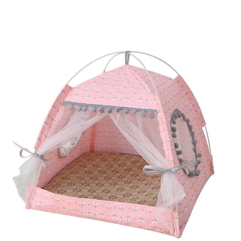 Comfy Calming Pet Tent Bed for Small Dogs and Cats | Purrfect Pet Kingdom