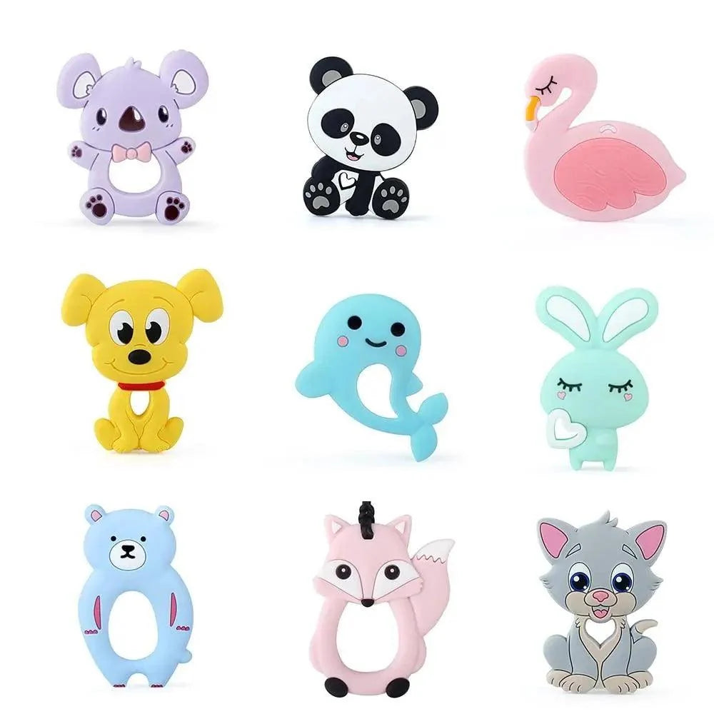 Baby Silicone Teethers BPA Free Teething Toy Animals Koala Bear Dog | Majestic Pet Kingdom™