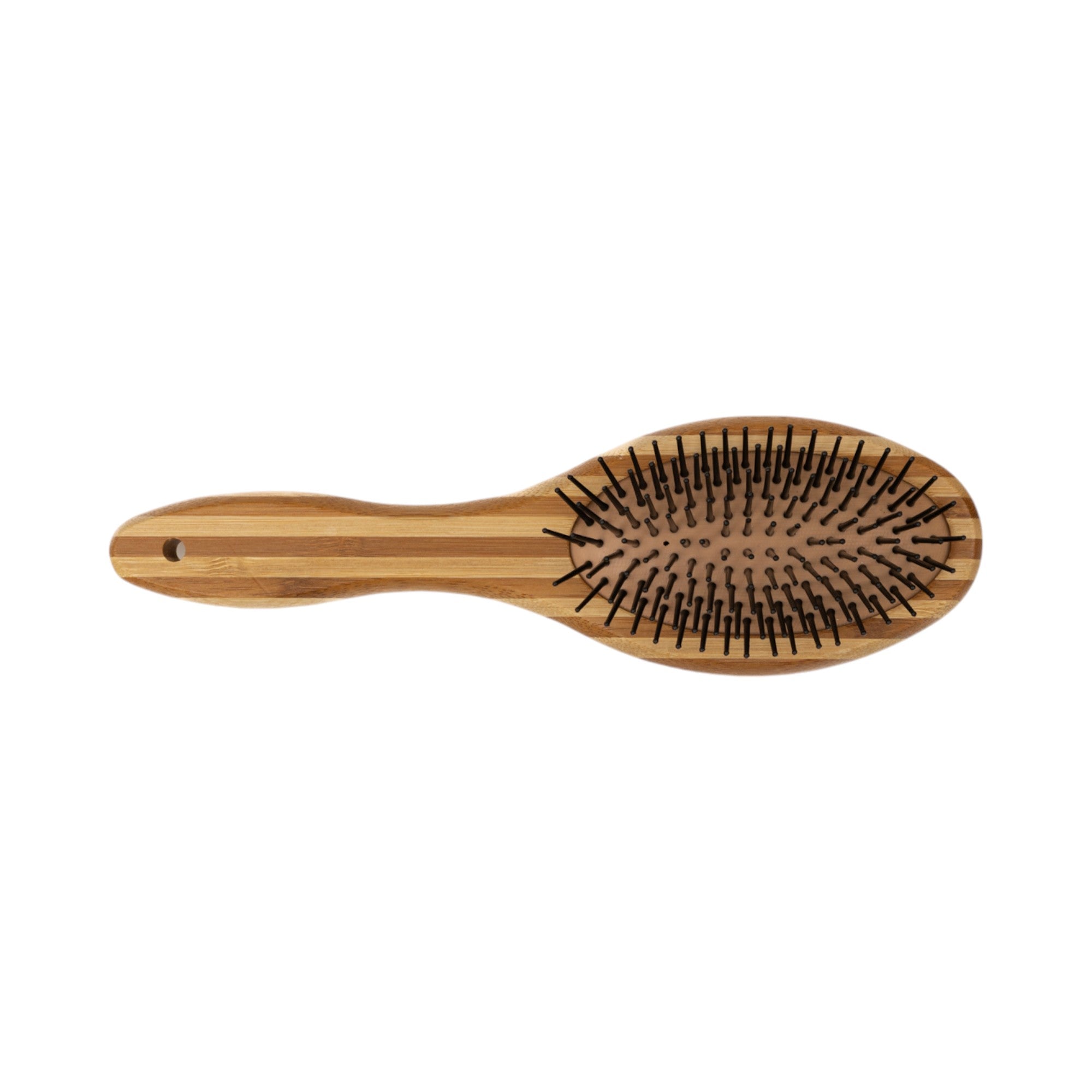 Ergonomic Natural Wood Dual-Sided Grooming Brush Tool