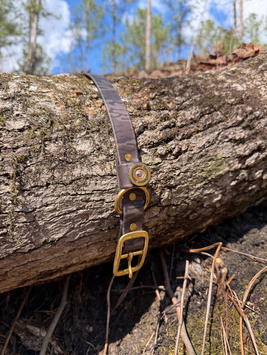 Bottomland Camo Waterproof Dog Collar - Pet Accessories