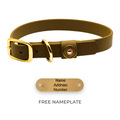 Tactical OD Green Waterproof Dog Collar - Pet Supplies