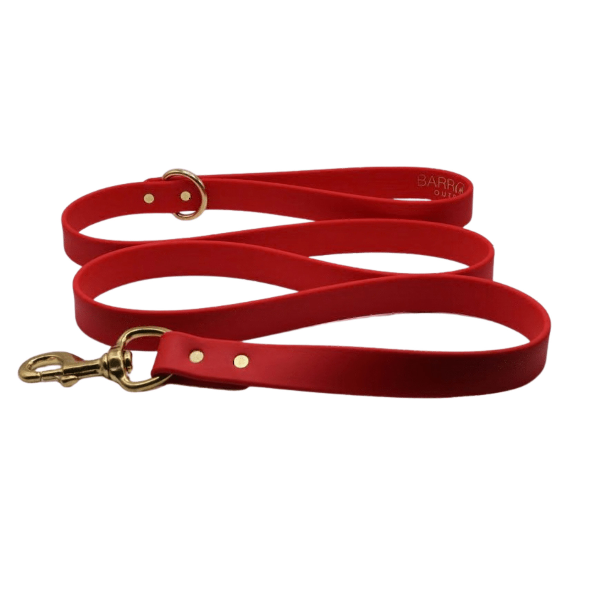 Heavy-Duty Waterproof Dog Leash - Red Pet Lead