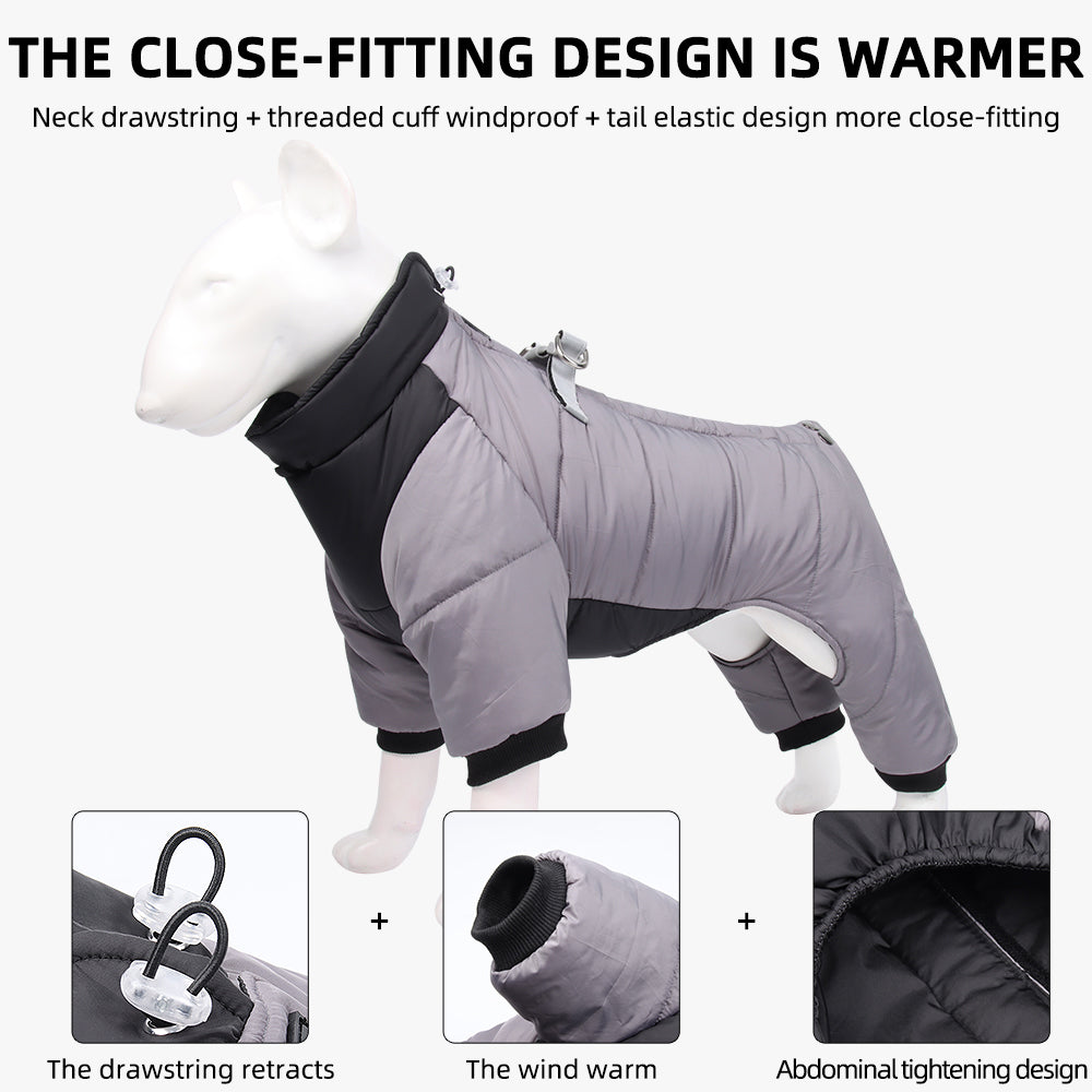 Small Medium-sized Winter Thicken Dog Clothes - Majestic Pet Kingdom