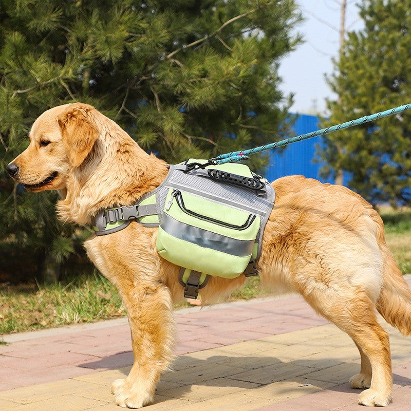 Outdoor Large Dog Backpack For Pets Pet Safety Barrier | Majestic Pet Kingdom™