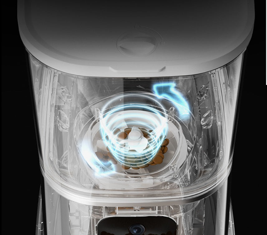 Pet Automatic Feeder Large Capacity Smart Voice Recorder APP Control Timer Feeding Cat Dog Food Dispenser With WiFi Pet Bo - Majestic Pet Kingdom