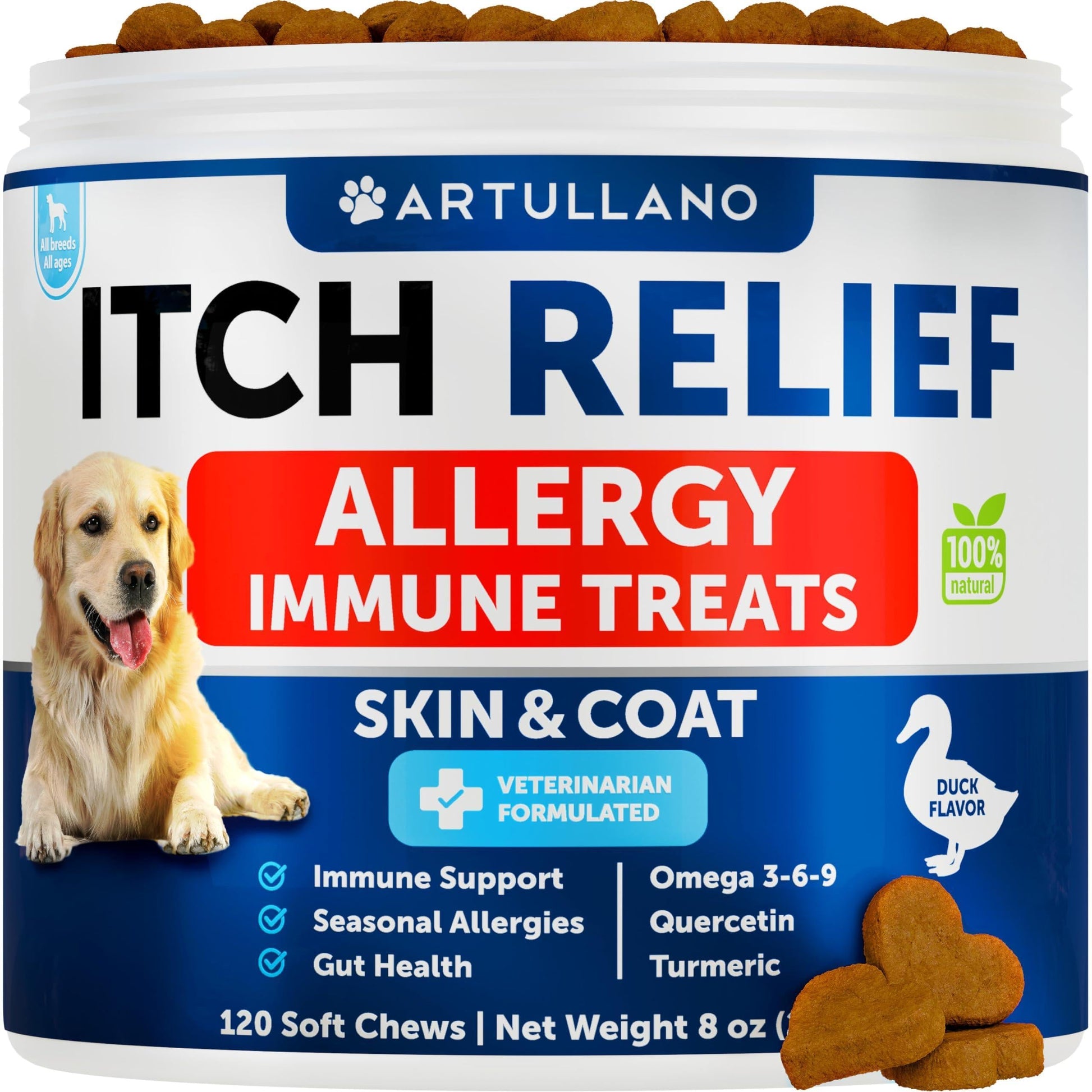 Dog Allergy Relief Chews Itchy Skin - Everyday Pet Essential - Majestic Pet Kingdom