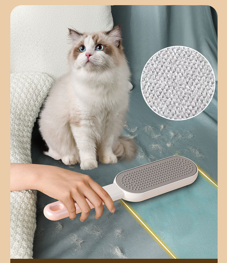 Double-Sided Reusable Pet Hair Remover Lint Brush