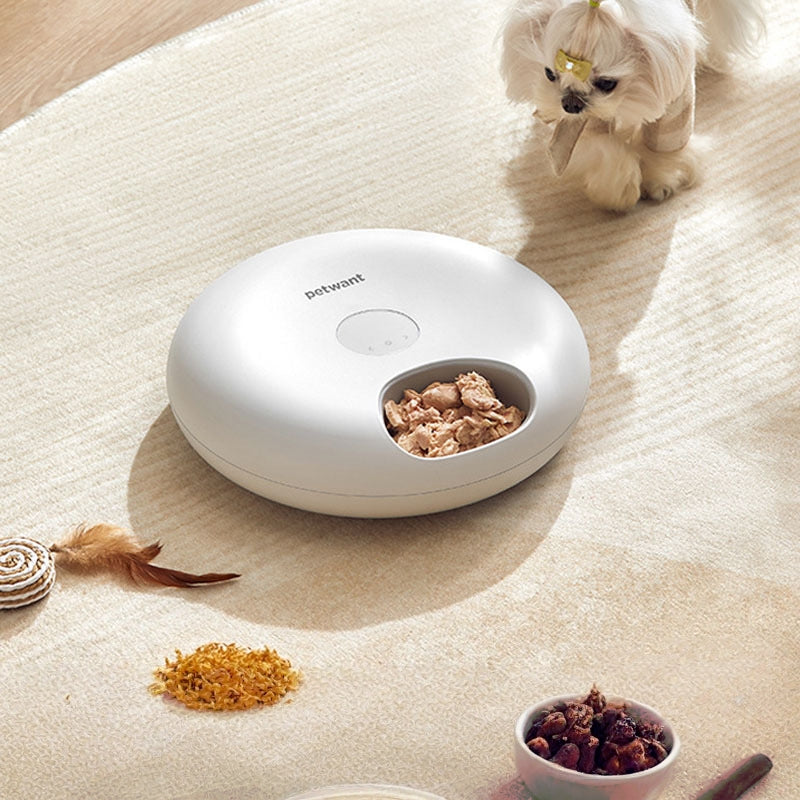 Smart App-Remote Freeze-Dried Snack Can Cat Automatic Feeder - Majestic Pet Kingdom