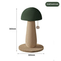Sisal Scratching Pole Mushroom Cat Scratch Board Wear-resistant No Dandruff