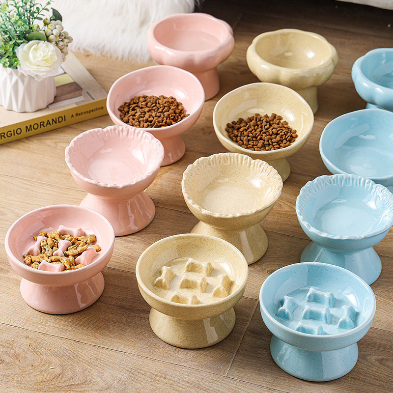 Anti-tumble Large Diameter Ceramic Pet Bowl - Majestic Pet Kingdom