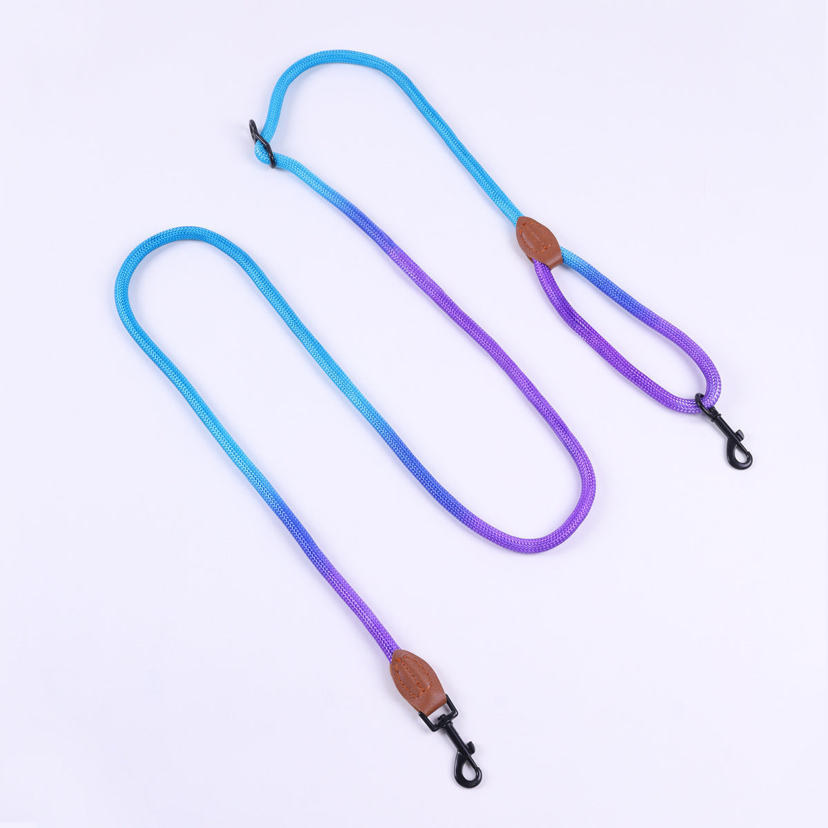 Dog Leash Multi-Purpose Reflective Padded Traffic Lead Strap - Detail Angle 4 | Majestic Pet Kingdom