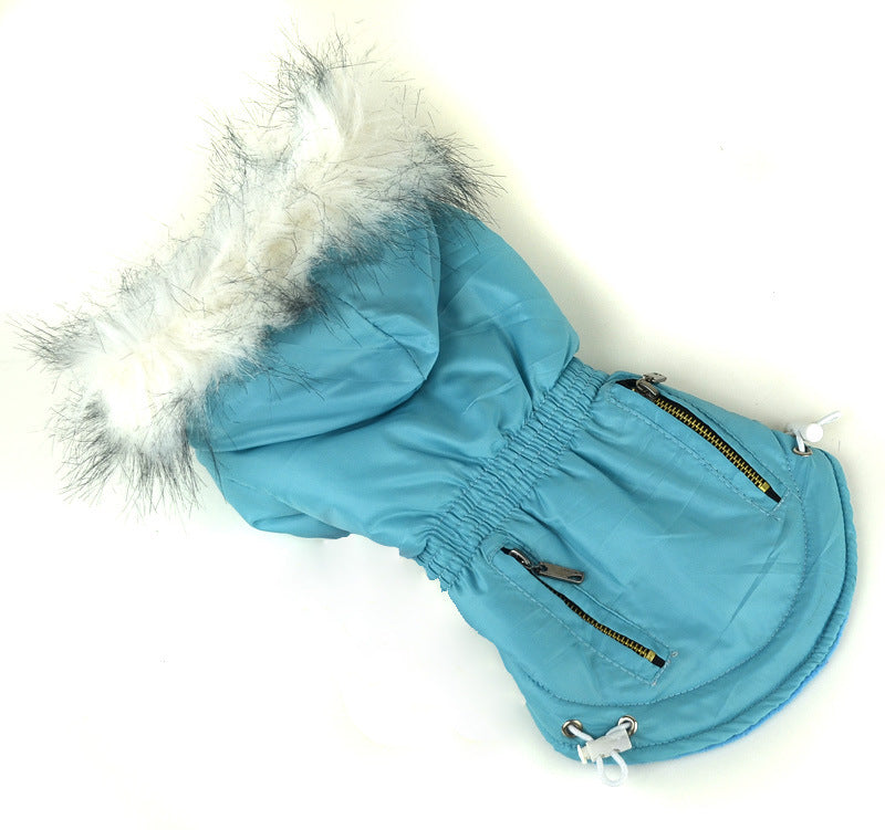 Zippered Cotton Padded Clothes For Pets - Majestic Pet Kingdom