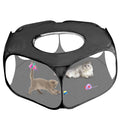 Foldable Minipet Fence Outdoor Indoor Game Exercise