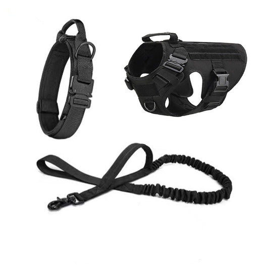 Outdoor Tactics Pet Dog Strap Collar Hand Holding Rope Three-piece Set | Majestic Pet Kingdom™