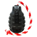 USA-K9 Magnum Grenade - Black Magnum Rubber Chew Toy for