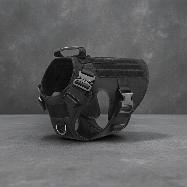 Tactical Dog Harness - Heavy Duty & Quick Release | Purrfect Pet Kingdom