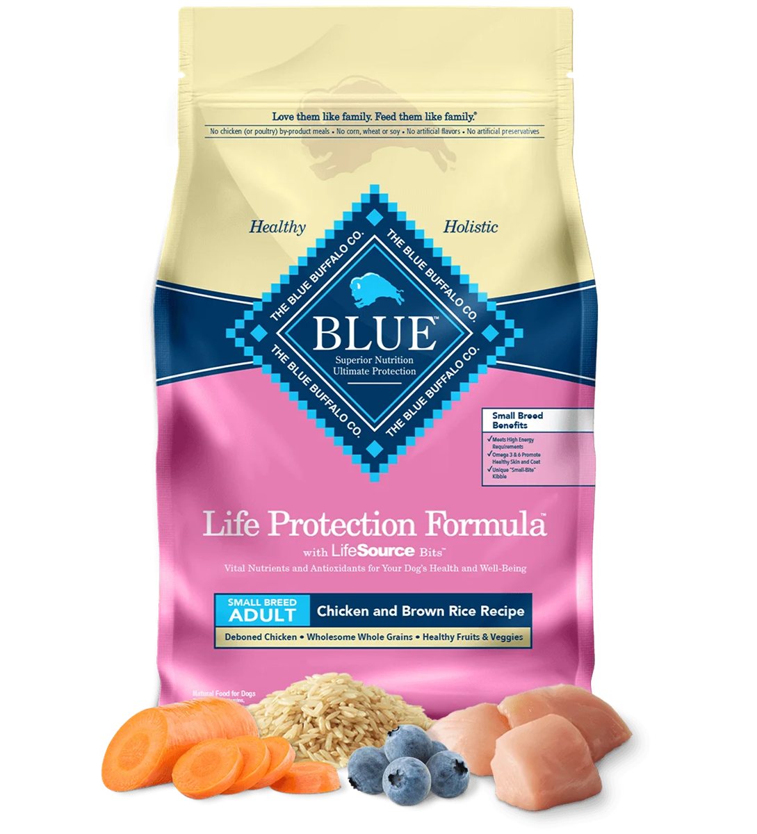Dog Food Blue Buffalo Life Protection Chicken & Brown Rice