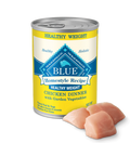 Blue Buffalo Adult Homestyle Healthy Weight Chicken with Garden Vegetables Wet Dog Cans (12.5oz) - Majestic Pet Kingdom