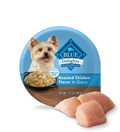 Blue Buffalo Blue Delights Small Breed Adult dog Rotisserie Chicken Flavor in Hearty Gravy Wet Dog Food (3.5oz) - Majestic Pet Kingdom
