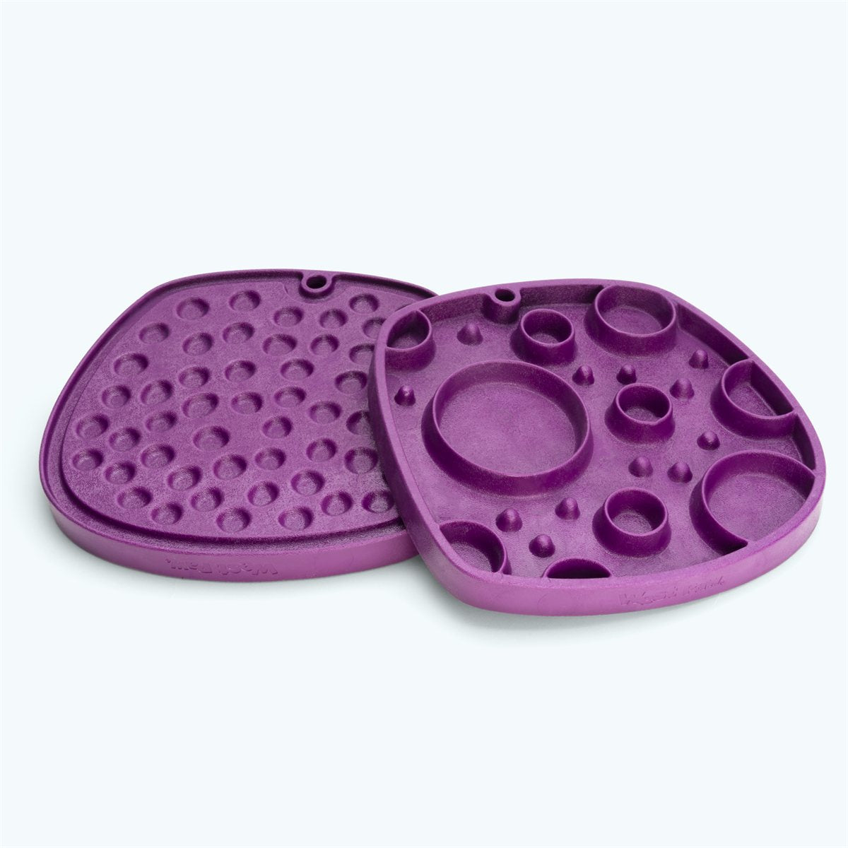 Dog Lick Mat Bubbles Feast Silicone Slow Feeder Treat Plate