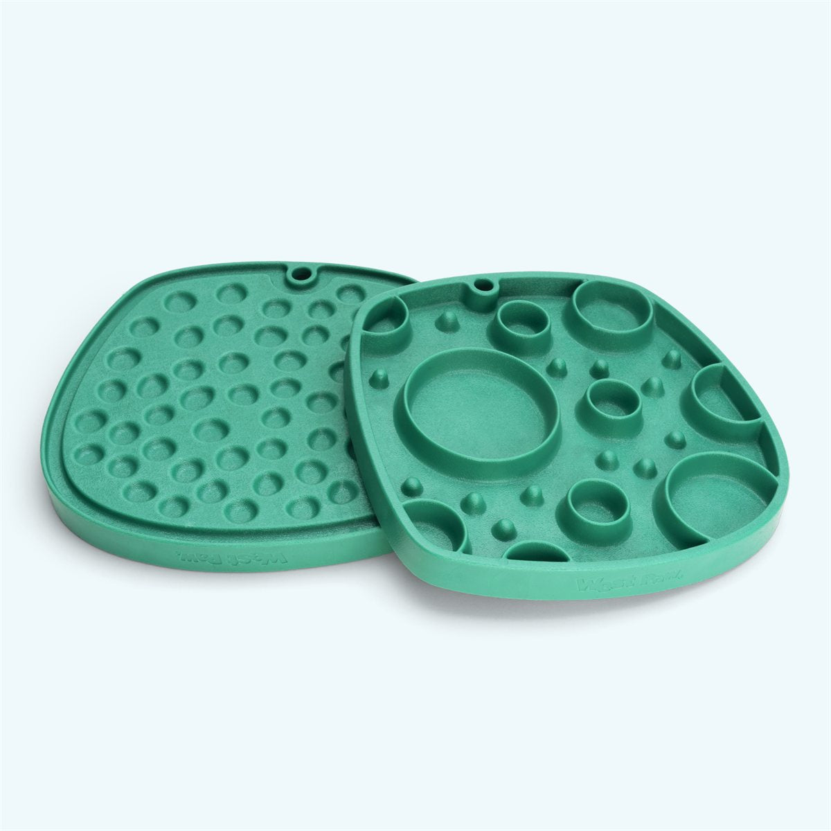 Dog Lick Mat Bubbles Feast Silicone Slow Feeder Treat Plate