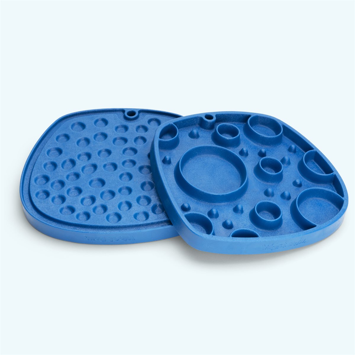 Dog Lick Mat Bubbles Feast Silicone Slow Feeder Treat Plate