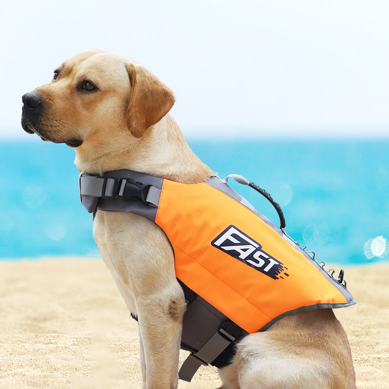 Reflective Printed Pet Dog Life Jacket Dog Swimming Suit - Majestic Pet Kingdom