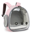 Pet Backpack Hamster Carrier Transparent Small Animal Carrier Guinea Pig Backpack Sugar Glider Ferret Pet Bag Rabbit Bunny Cage - Majestic Pet Kingdom