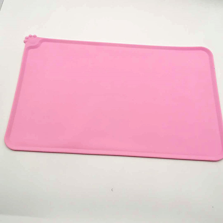 Dog Bowl Placemat Non-Slip Waterproof Silicone Feeding Tray - Detail Angle 7 | Majestic Pet Kingdom