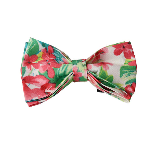 Red Floral Print Dog Leash Collar - Top Rated Quality