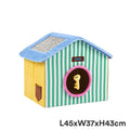 Foldable Enclosed Space-saving Warm Cat Sleeping House