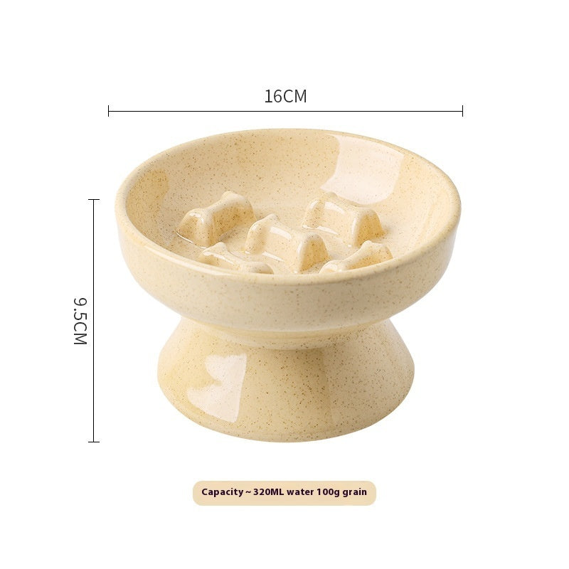 Anti-tumble Large Diameter Ceramic Pet Bowl - Majestic Pet Kingdom