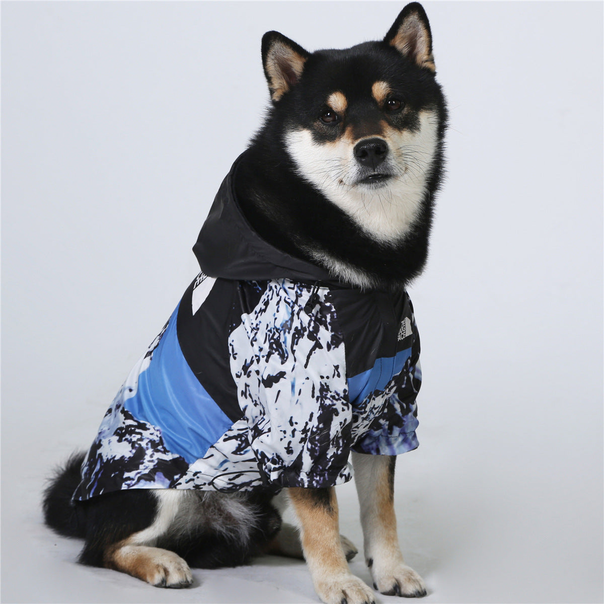 Windproof And Rainproof Dog Clothes Large Dog Raincoat Dog Pet Shell Jacket - Majestic Pet Kingdom