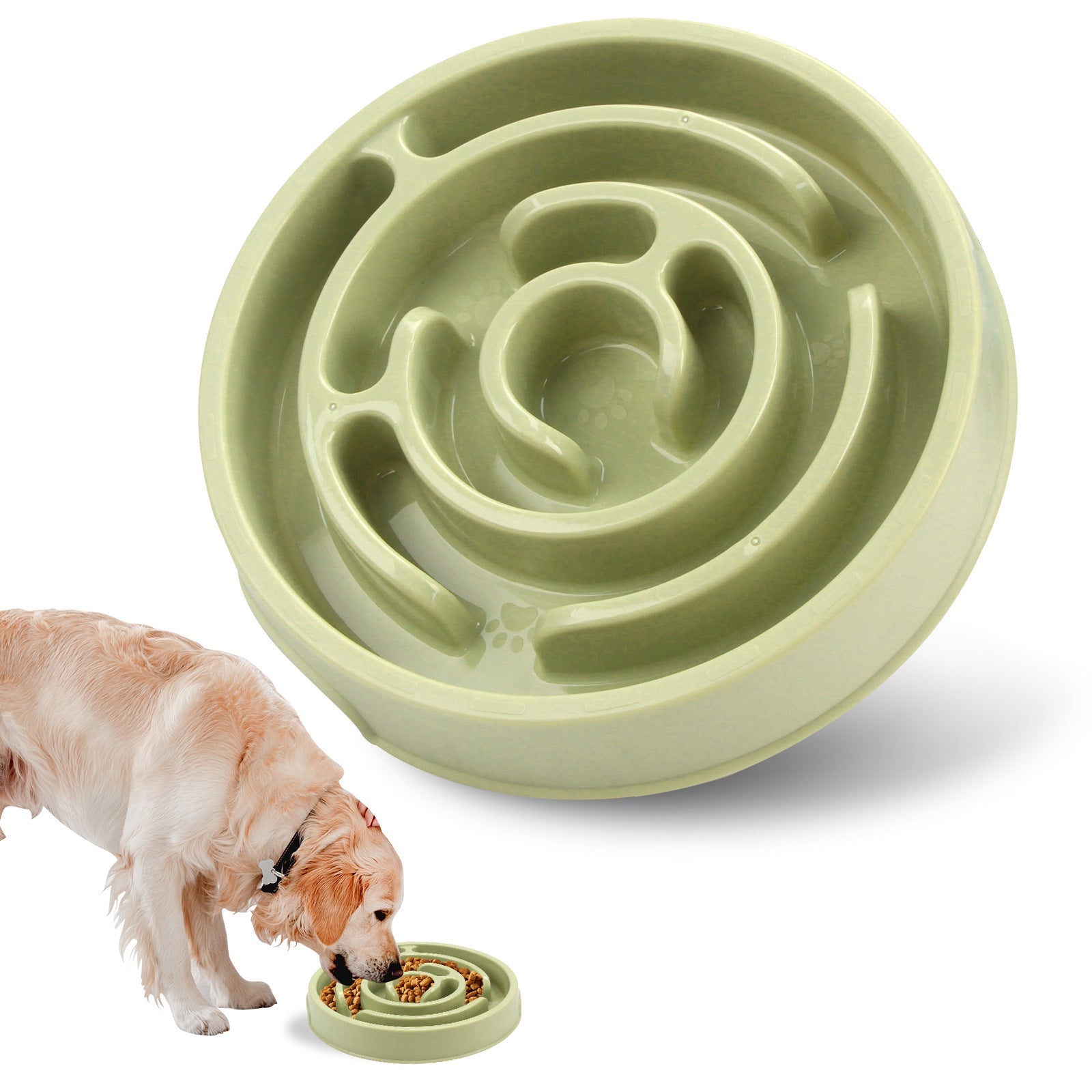Slow Feeder Dog Bowls Silicone Dog Puzzle Feeder Bowl For Healthy Eating Puppy Slow Feeder Bowl Anti-Choking Dog Slow Feeder Bowls - Majestic Pet Kingdom