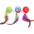 Hollow Ball Dog Cat Toy TPR Plastic Rubber Bite-resistant Two-color