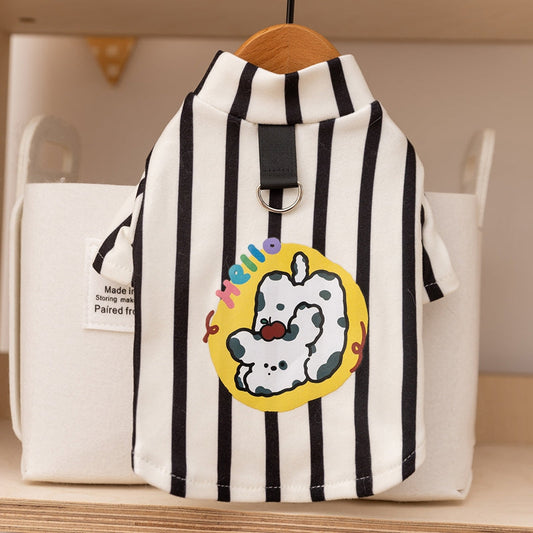 Majestic Pet Kingdom - Autumn And Winter Korean Version Of The New Dog Cute Cartoon Small And Medium-Sized Dog Bear Sweatshirt Cat Teddy Pet Clothes View 1