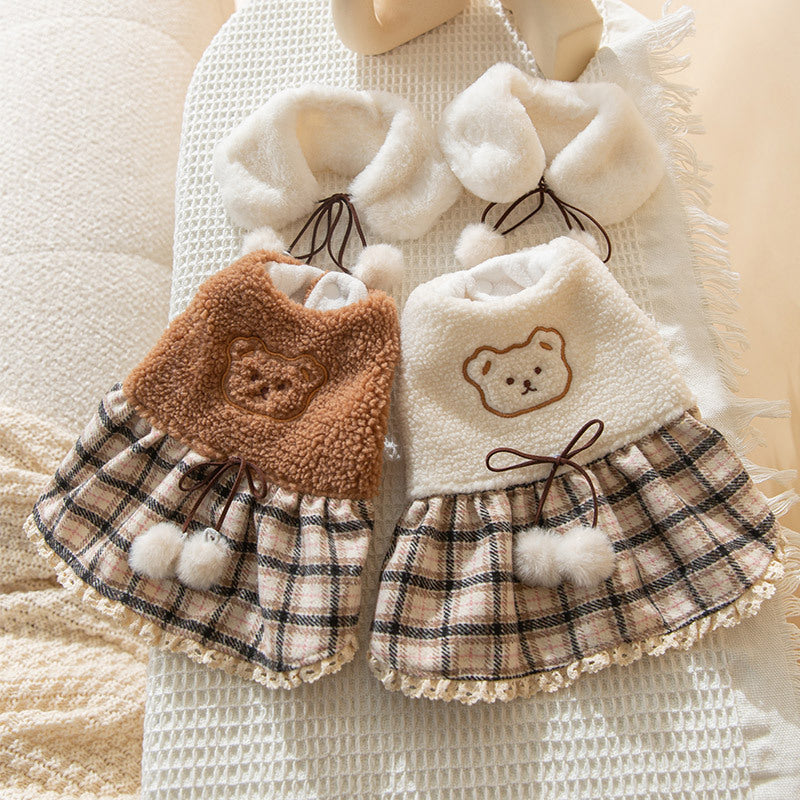 Fashion New Puppy Cute Bear Dress - Majestic Pet Kingdom