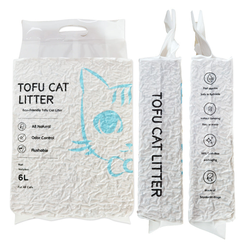 Cat Litter Tofu Original Flavor Flushable Plant Formula