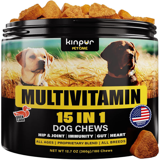 Dog Multivitamin 15-in-1 Daily Immune Joint Soft Chews 120ct