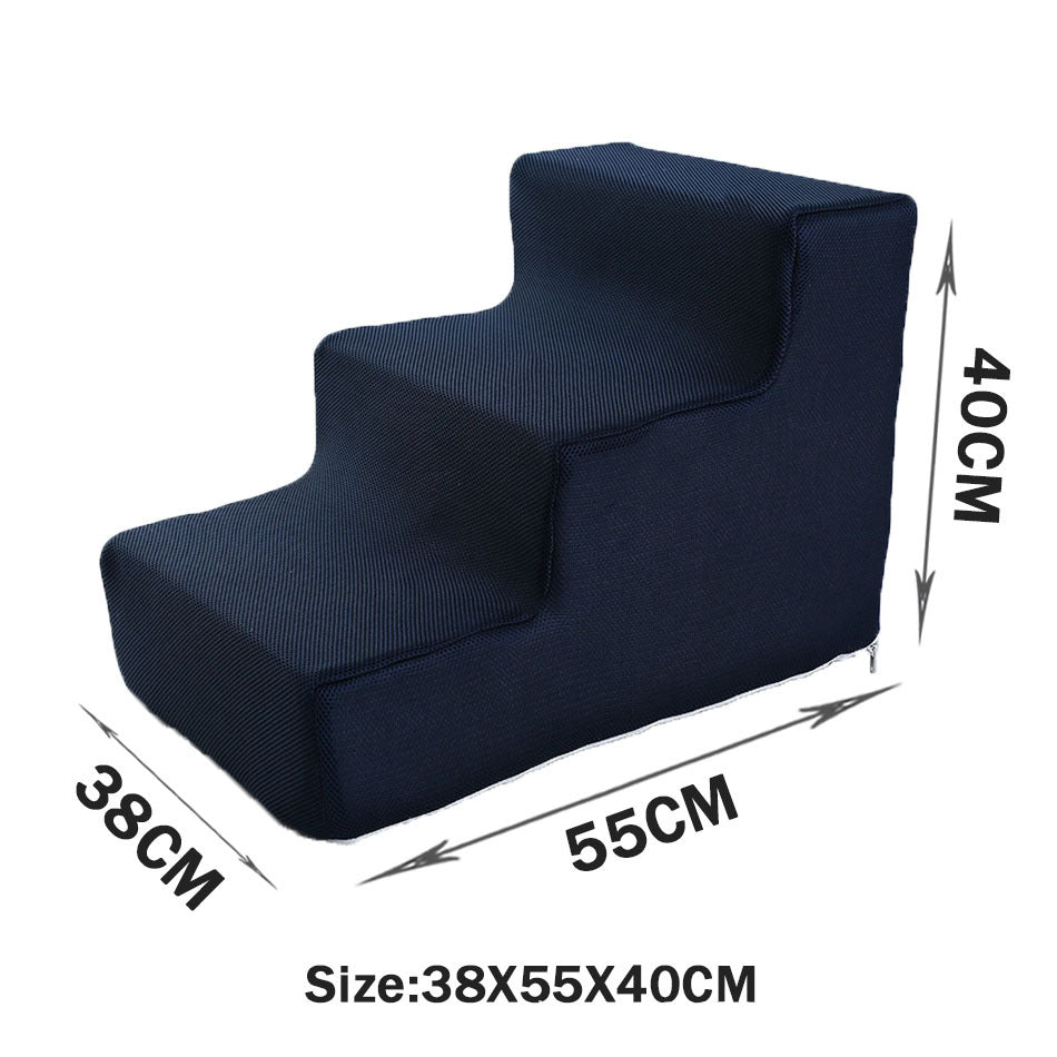 Non-Slip Folding Pet Sofa Steps & Dog Ladder