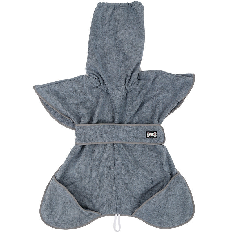 Pet Bathrobe Cotton Dog Towel Is Highly Absorbent - Majestic Pet Kingdom