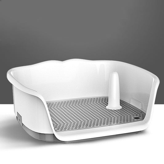 Dog Potty Tray Mesh Grid Training Bedpan Toilet for Small Dogs