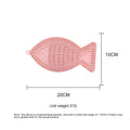 Fish-shaped Round Pet Silicone Snack Pad