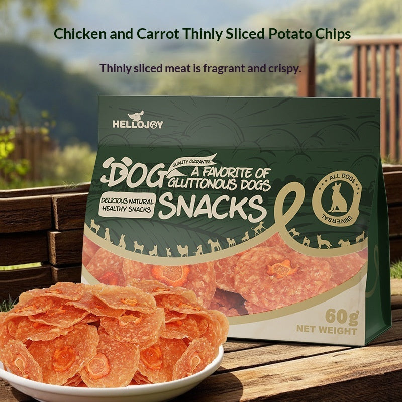 Pet Dog Treats Duck Okra Nutritious Chews