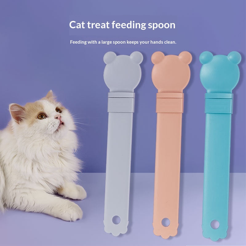 Cat Stick Spoon Cat Cat Stick Feeder Squeezer